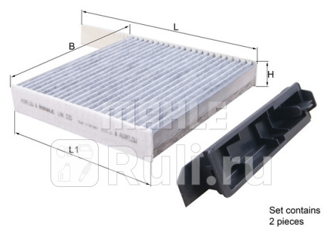 LAK230 - Фильтр салонный (KNECHT) Renault Logan 2 (2013-2018) для Renault Logan 2 (2013-2018), KNECHT, LAK230